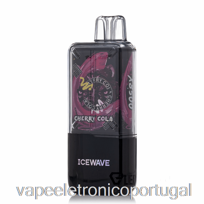 Vape Eletrônico Icewave X8500 Cereja Cola Descartável